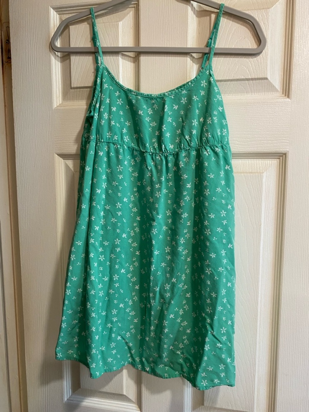 wild fable Green Floral Spaghetti Strap Mini Dress